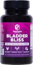 Bladder Bliss: Advanced Cranberry Supplement & D-Mannose Formula for Urinary Tract Health for Women, Non-GMO, Gluten-Free, Vegan Capsules, Fast-Acting Relief & UTI Prevention, Supporto della vescica, 60 Ct