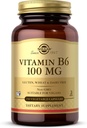 Solgar vitamina B6 100 mg, 250 capsule vegetali