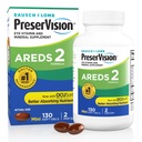 PreserVision AREDS 2 Vitamine Occhiali, #1 Eye Doctor Raccomandato Marca, Luteina e Zeaxantina Supplemento con Vitamina C, Vitamina E,Zinc e Rame, 130 Softgels (Minigels)