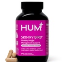 HUM Skinny Bird Green Tea Extract Appetite Supporto per le donne con 5HTP, Cromo, Caralluma Fimbriata, Gluten Free e Vegan, Estratto di tè verde integratori per le donne, 90 capsule