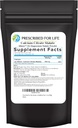 Prescritto per Life Calcium Citrate Malate, Pure Vegan Calcium Powder, Easy Absorption Formula, Non OGM, Filler & Additive Free (340g)