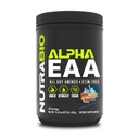 NutraBio Alpha EAA - Aminoacidi All-Day per la crescita muscolare e l'idratazione - Aminoacidi essenziali con Nootropics & Adaptogens- Polvere EAA BCAA a spettro completo - 30 Serve - New York Punch