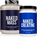 Bundle di crescita del muscolo NAKED: Creatina di massa non aromatizzata