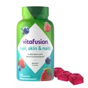 Vitafusion Gorgeous Hair, Skin & Nails Multivitamin Gummy Vitamine, oltre Biotin e Antiossidante vitamine C&E, Raspberry Flavor, 135ct (45 giorni di fornitura), dal Numero America Numero One Gummy Vitamin Brand