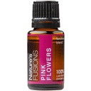 Fusioni di natura Fiori rosa, 100% puro e naturale miscela di olio essenziale per aromaterapia e uso topico, .5 Fl Oz (Pacchetto di 1) (15 mL)