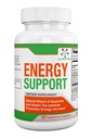 Spectra Vitamins Natural Energy Support 30 Capsules - Guarana Capsules - Vitamina B12 - Guarana e Green Tea Extracts - Integratori di energia citrullina con Booster di energia naturale
