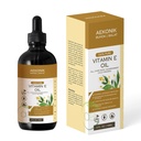 Olio di vitamina E organico - Olio essenziale di vitamina E puro per la cura del corpo e la cura della pelle - Bottiglia di 4-Oz per la pelle secca, rughe, segni di stretch, Acne & Anti-invecchiamento