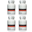 4 Bottiglie 60 Caps Luxxe Bianco Enhanced Glutathione - Integratore efficace di sbiancamento della pelle