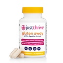 Just Thrive Gluten Away - 30 Serve Enzimi Digestivi + Supporto Probiotico per la Difesa Gluten - Vegan, Gut Health Supplement