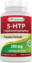 Migliori naturali 5-HTP 200 mg 120 capsule vegetariane