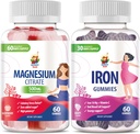 SUNNY SAM Iron Vitamine con Vitamina C & Magnesio Gummies per Adulti