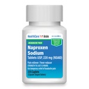 HealthCareAisle Naproxen Sodium, 220 mg - 225 caplets - Headache Pain Reliever, Fino a 12 ore di sollievo