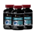 Estratto di semi di uva organico - AVANZATO VISION FORMULA - aminoacido taurino, Migliora Visione, Luteina e Zeaxantina, integratori oculari organici per adulti oltre 50, cardo biologico - 3 Bottiglie 180Caps