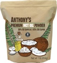 Polvere di olio MCT Premium di Anthony 56% C8 Caprylic, 42% C10 Capric, 1 lb, senza glutine, non OGM, Keto Friendly
