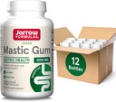 Jarrow Formulas Mastic Gum 1000 mg, Integratore alimentare per il supporto alimentare, 120 capsule vegetali, 60 giorni di alimentazione, confezione da 12