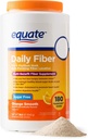 Equate - Terapia di fibre, Texture liscia, Arancio aroma, Polvere, 36.8 oz, Zucchero 180 Dosi