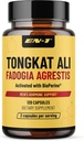 IT-1 Tongkat Ali per gli uomini (Longjack) Fadogia Agrestis e Tongkat Ali Supplemento 1205mg per porzione con BioPerine, Tongat-ali per gli uomini - 120 Capsule Tonkat-Ali Long Jack