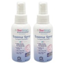SkinSmart Eczema Spray per bambini e bambini, Rimuove i batteri in modo che la pelle può guarire, 4 Ounce Spray (Pack of 2) Sicuro per pelli delicate e crude