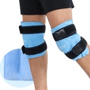 REVIX intrecci di ghiaccio per il ginocchio Discomfort, Gel Ice Pack riutilizzabili con compressione fredda, Knee Cold Pack per rilassare i muscoli e le articolazioni, Plush Cover e Hands-Free Application, Un insieme di due