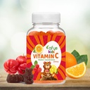 Bambini Vitamina C - Sistema immunitario Booster Gummies con orso a forma di - Sistema immunitario Integratore di vitamine per adulti e bambini - Vitamina C & Acerola Extract, 60 conteggio (Pacchetto di 1)