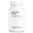 Supersmart - Estratto di corteccia salice 530mg al giorno (alta potenza) - 15% Salicina - Natural Willow Bark Herb Supplemento | Non-OGM & Gluten Free - 60 capsule vegetariane