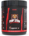 Integratori enormi siero pompa, Stim Free Pre Workout e Nitric Oxide Booster per migliorare messa a fuoco, pompe, pienezza senza caffeina, L-Citrulline, GlycerPump, L-Tyrosine, Nitrosigine (Strawberry Mojito)