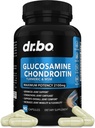 Glucosamina Chondroitin MSM Turmeric - Joints Health Supplement 2100mg Knee Bone & Joint Support Supplement Pills Advanced Glucosamine Sulfate Capsules Joint Supplements for Men Women Adults