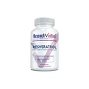 Ricerca Resveratrolo verificato - 98% Trans-Resveratrolo 1000 mg, Supporto Anti-invecchiamento - 1 bottiglia - 60 capsule