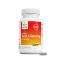 Terry Naturally HRG80 Red Ginseng Energy - Integratore per sostenere l'energia sana e messa a fuoco - Integratore a base di erbe con polvere di radice di Ginseng rosso coreana - Compresse vegane per aiutare la resistenza sana - 30 capsule