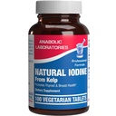 Sea Kelp Iodine Supplemento - Grado Clinico Integratore di iodio potenziato per le donne e gli uomini per il metabolismo energetico e il supporto tiroideo - Alto assorbimento Vegetariano Non OGM Piccole compresse (100 Serve)