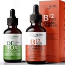 Liquido clorofilla gocce 50mg & Extra Forza Vitamina B Complesso Gocce