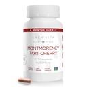 Montmorency Tart Cherry, Non OGM, Capsule - CherryPure 50:1 Concentrato eq. 25.000 mg - Antiossidanti & Flavonoidi, Estratto di ciliegia di Tart per Gout & Muscles - 120 capsule di verdure - 4 mesi di fornitura
