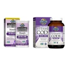 Giardino della vita Dr. Formulato Probiotici Mood+ Acidophilus Integratore Probiotico & Zinco Integratori 30mg Alta Potenza Zinco crudo e Vitamina C Integratore Multiminerale