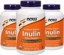 NOW Foods Inulin (Biologica certificata) - 8 oz (Pacchetto di 3)