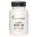 ADK 10-90 capsule I vitamina D3 K2 & A, supplemento multivitaminico per le ossa più forti, denti e cuore* e pressione sanguigna normale*, vitamina ADK ad alta potenza con vitamina D3 10.000 iu
