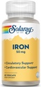 Solaray Iron 50mg | 60 Count | Confezione da 2