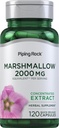 Piping Rock Marshmallow Root Supplemento | 2000mg | 120 capsule | Estratto concentrato di erbe | Non OGM, Gluten Free