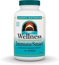 Fonte Naturals Wellness ImmuneSmart - per Core Daily Immune Support*, con Vitamine A, C e D, Zinco, Elderberry, Echinacea, Andrographis, Turchia Tail e Aglio - 180 capsule
