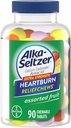 Alka-Seltzer Extra Forza Rilievi di stomaco Chews - Rilievo di bruciore di stomaco, Indigestione acida e Stoccaggio acida - Limone assortito, Aroma di fragola arancione - 90 Conte