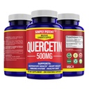 Semplicemente Potente Quercetin Supplementi, Quercetin 500mg 200 capsule, 2 X Quercetin 250mg Phytosome Bioflavonoid Antiossidante Vegan Gluten Pillole Gratuito per sostenere sano cuore cellulare e funzioni immuni