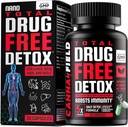 Detox e pulizia del fegato - USA Made - 5-Days Detox - Tossine naturali Cleaner per pelle, capelli, unghie, Gut – Mega Support and Repair - Natural Herbal Health Formula, Supporto immunitario