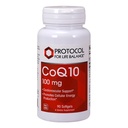 Protocollo CoQ10 100mg - con Vitamina E & Soy Lecithin - CoQ10 Supplemento - Halal & Egg Free - 90 Softgels