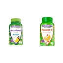 Vitafusion Melatonin 140ct Power C Vitamina C Gummies 150ct Immune Support Orange Flavor