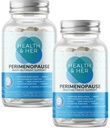 Salute e suo Perimenopause Multi-Nutriente supplemento di supporto, supporto per il benessere durante la pre-menopausa - (La fase iniziale di menopausa) Supporta l'equilibrio dell'ormone femminile, energia, pelle, vegano (120 ct.)
