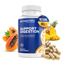 Integratore di enzimi digestivi (90 capsule) Digestione di supporto - con Bile purificato, Pancreatina, Enzimi di piante, Ox Bile, Betaine HCL, Digestione di supporto dei grassi carboidrati e proteine