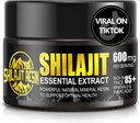 Boysea Shilajit Pure Himalayan Organic Shilajit Resina - Gold Grade 100% Shilajit Supplement - Natural Shilajit Resina con 85+ Trace Minerals & Fulvic Acid for Focus & Energy, Immunity, 50 Grammi