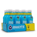 BIOLYTE Electrolyte Drink - Doctor-Formulated Hydration Drink, HSA & FSA Electrolytes Water, Chemotherapy deve avere per le donne e gli uomini, Reidratazione IV liquido in una bottiglia - Lime di limone, 16 Fl Oz (12 Pack)