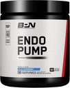 BARE PERFORMANCE NUTRITION, BPN Endo Pump Pre-Workout Muscle Pump Enhancer, aumento del flusso sanguigno / ossigeno Trasporto ai muscoli, Blue Raspberry