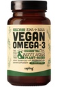 Vegan Omega 3 Supplemento - Gli acidi grassi vegetali DHA & EPA - Carrageenan Free, alternativa all'olio di pesce, supporta il cuore, il cervello, la salute comune - Sustainably Sourced Algae - 60 Softgels