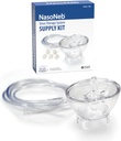 NASONEB sostituzione Nebulizzatore nasale Coppa, tubatura, 5 filtri per NasoNeb Sinus Therapy System | sistema di irrigazione nasale elettrico e trattamento di infezione del seno Consegna per il sollievo del seno